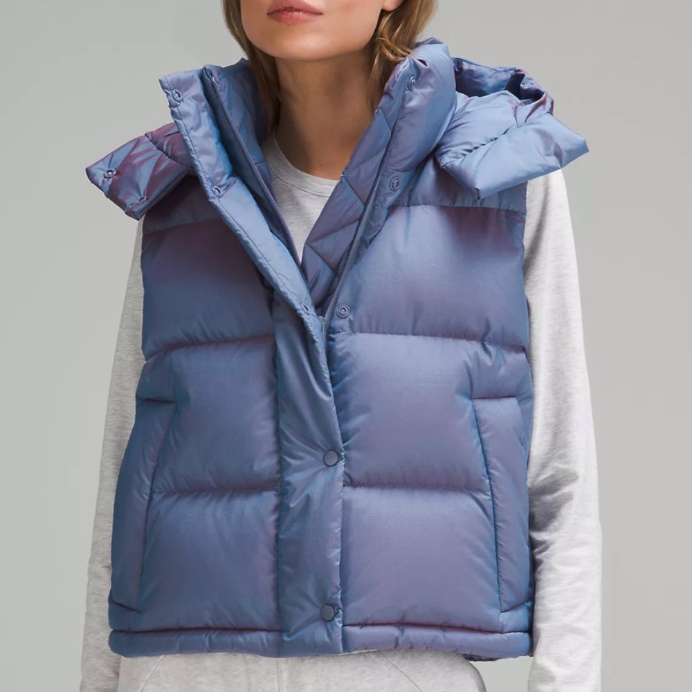 NWOT Lululemon Wunder Puff Cropped Vest